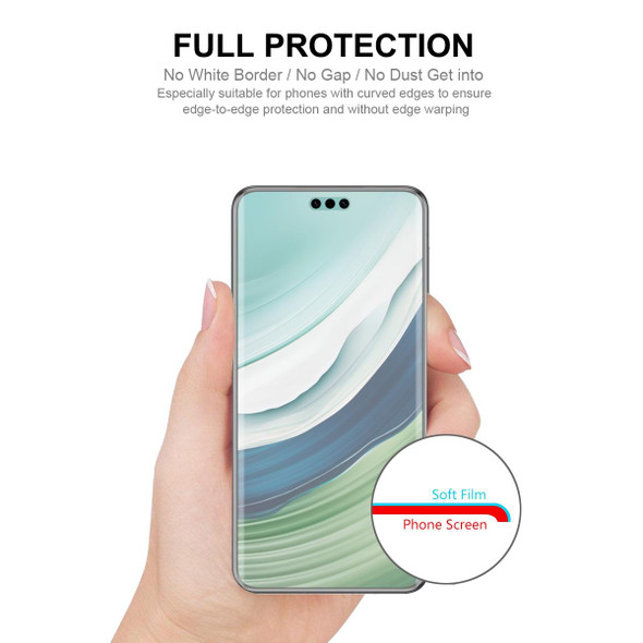 For Huawei Mate 60 Pro 2pcs ENKAY Hat-Prince Full Glue Soft Explosion-proof Hydrogel Film