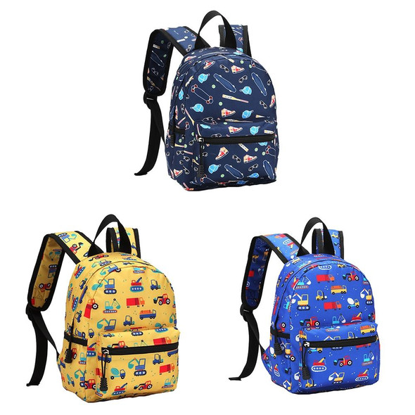 13-inch Cartoon Printing Children Schoolbag Travel Waterproof and Wear-resistant Backpack