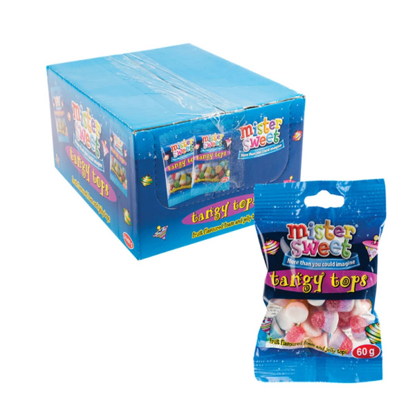 Mister Sweet Tangy Tops 60g
