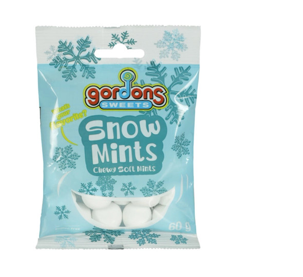 Gordons Sweets- Snow Mints 60g