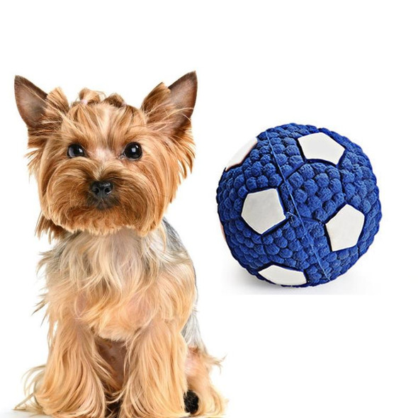 Dog Toy Latex Dog Bite Sound Ball Pet Toys, Specification: Small Football