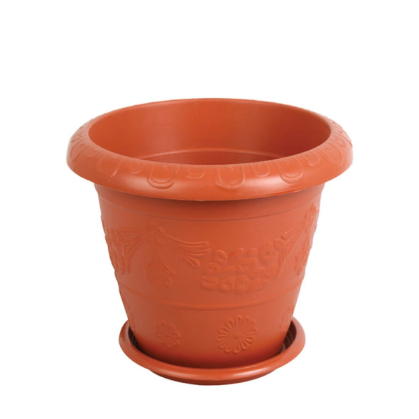 Plant Pot Plastic Round 30x24cm T-Cot