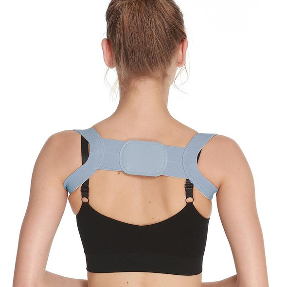 3 PCS Invisible Breathable Anti-hunchback Posture Correction Belt, Size: M(Grey)