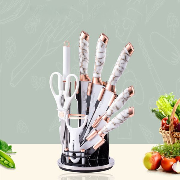 9 Piece Stainless Steel Knife Set