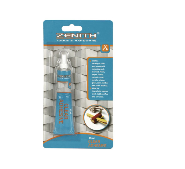 Zenith Clear Glue 25ml Tube