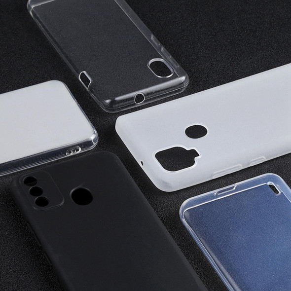 TPU Phone Case - Alcatel Pixi 4 5.0 4G(Transparent White)