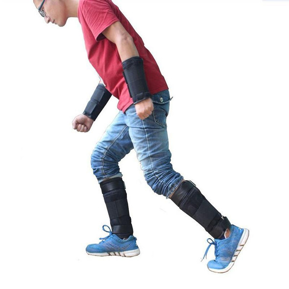 Weight-Bearing Running Sandbag Leg&Hand Lead Steel Plate Adjustable Sports Invisible Sandbag, Weight: 2kg for Legs