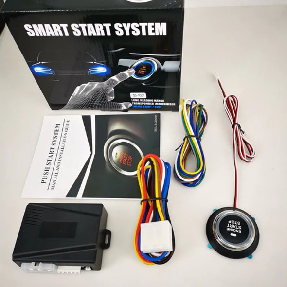 Engine Push Start Stop Button Kit