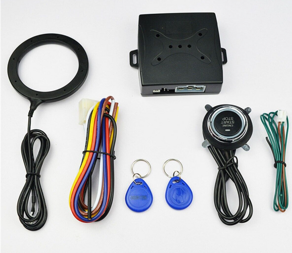 12V Car Keyless Entry Engine Start Alarm System