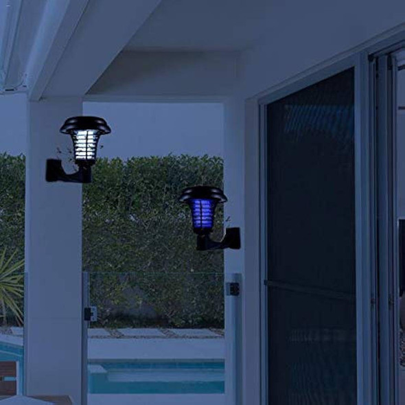 Solar-Powered LED Garden Lantern with Anti-Mosquito Technology