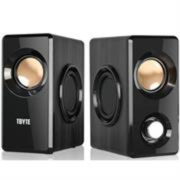 Tbyte USB 2.0 Speakers, Retail Box , 1 year Limited Warranty