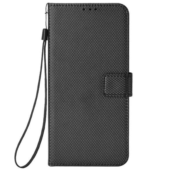 Blackview A55 Diamond Texture Leatherette Phone Case(Black)