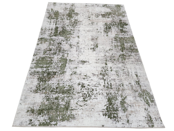 Modern design green carpet 230 x 160 cm