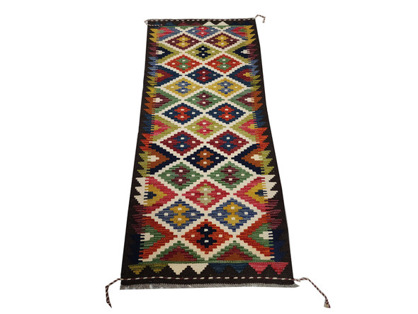 Fine Afghan Maimana Kilim 197 x 64 cm