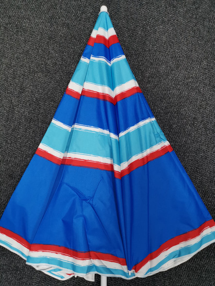 Beach Rainbow  Umbrella UV Coated