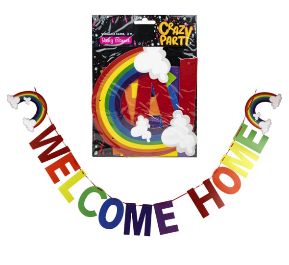 Welcome Home Party Banner