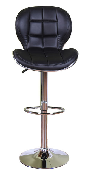 Home Vive - Carter Black Bar Stool