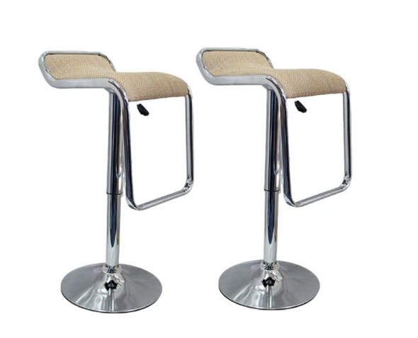 Home Vive - Bamboo Low Back Bar Stool