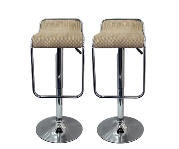 Home Vive - Bamboo Low Back Bar Stool