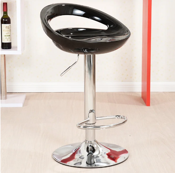 Home Vive - Round Acrylic Bar Chair