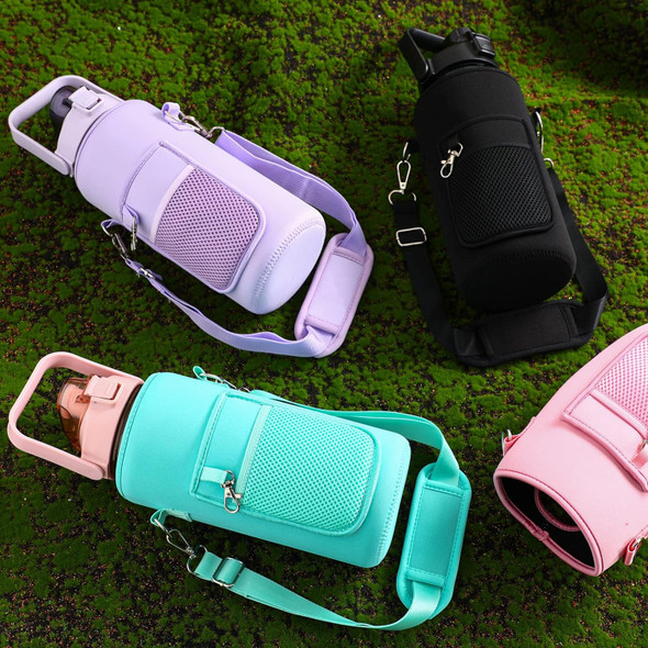 Waterproof Compact Water Bottle Carrier Bag with Secure Straps