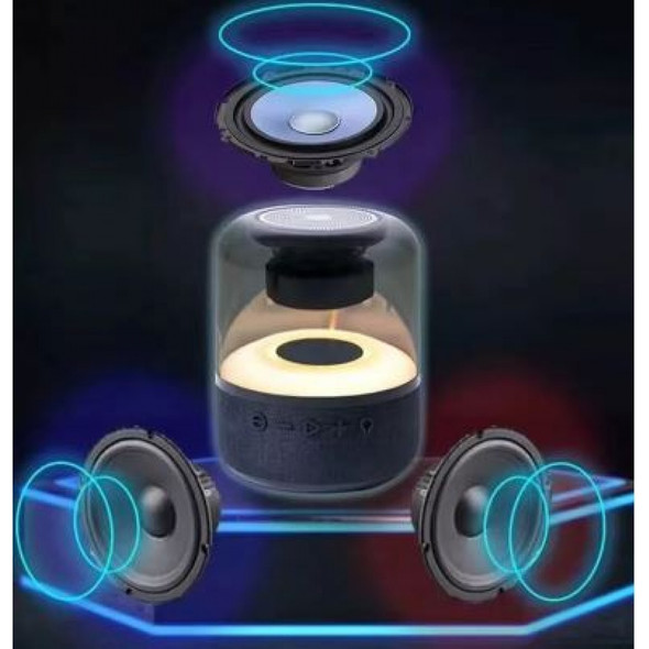 Portable LED Light Mini Speaker