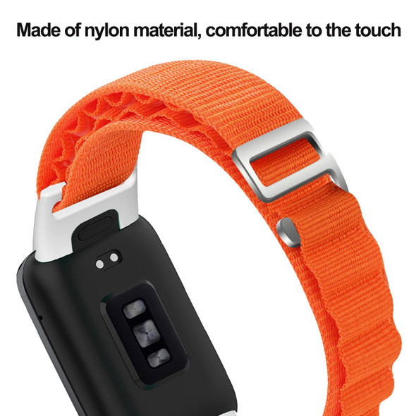 For Xiaomi Mi Band 7 Pro Loop Nylon Watch Band(Green)