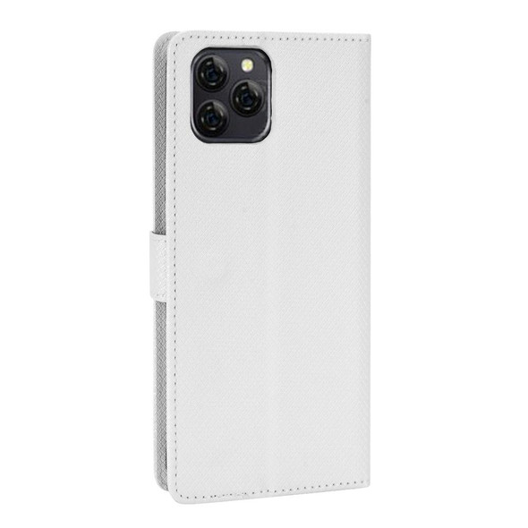 Blackview A95 Diamond Texture Leatherette Phone Case(White)