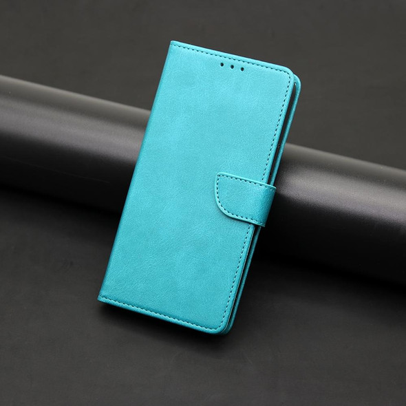 For Tecno Camon 19 / 19 Pro Calf Texture Buckle Flip Leatherette Phone Case(Blue)