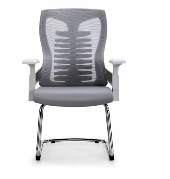 Home Vive - Designer Grey Mesh back Reception Chair