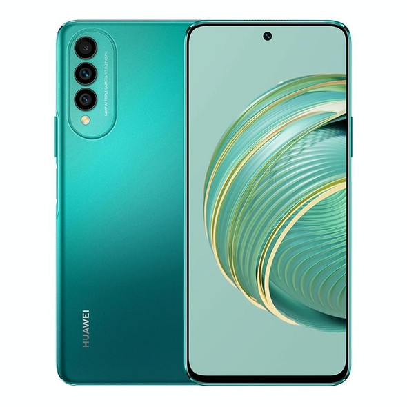 HUAWEI nova 10z 128GB CHA-AL80, 64MP Cameras, China Version, Triple Back Cameras, Side Fingerprint Identification, 6.6 inch HarmonyOS 2.0 Octa Core, Network: 4G, OTG, Not Support Google Play(Green)