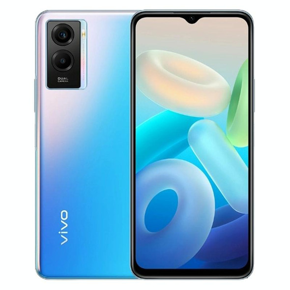 vivo Y55s 5G, 50MP Camera, 6GB+128GB, Dual Back Cameras, Side Fingerprint Identification, 6000mAh Battery, 6.58 inch Android 11.0 OriginOS 1.0 Dimensity 700 Octa Core up to 2.2GHz, OTG, Network: 5G(Blue)