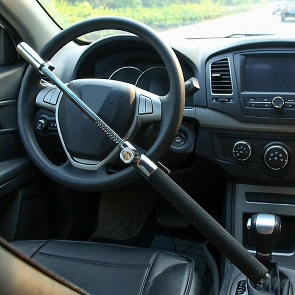Car Adjustable Telescopic U Shape Steering Wheel Lock Anti-theft