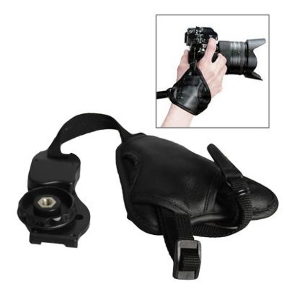 Leather Camera Grip(Black)