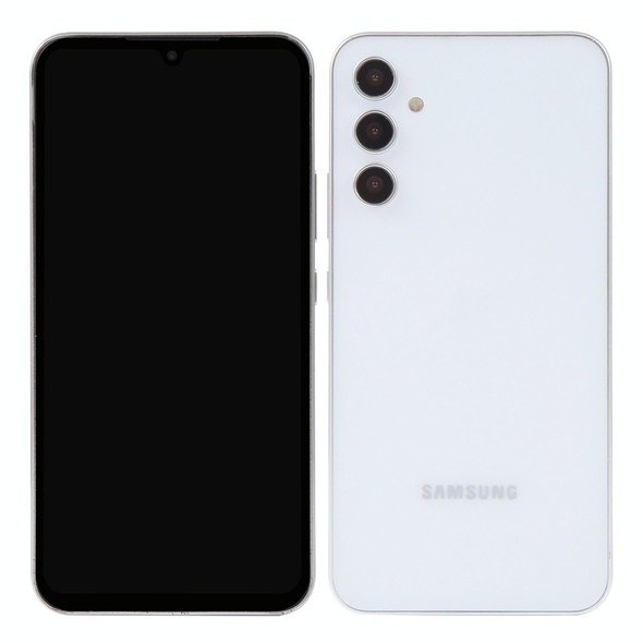 For Samsung Galaxy A34 Black Screen Non-Working Fake Dummy Display Model(White)