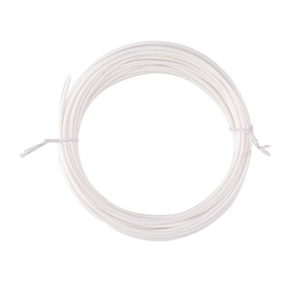 5m 1.75mm Low Temperature PCL Cable 3D Printing Pen Consumables(White)