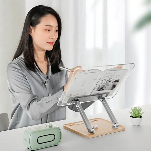 BG-4B Multifunctional Lifting Tablet Holder Laptop Bracket Desktop Storage Bookshelf