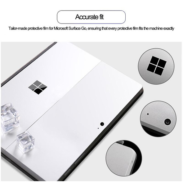 Back Cover Film Protector for Microsoft Surface Go(Silver)