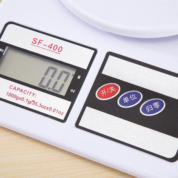 1g High Accuracy Digital Electronic Portable Kitchen Scale, Maximum Weighing 1kg