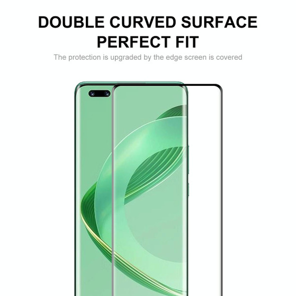 For Huawei Nova 11 Pro / 11 Ultra 2pcs ENKAY Hat-Prince 3D Curved Full Glue Tempered Glass Film