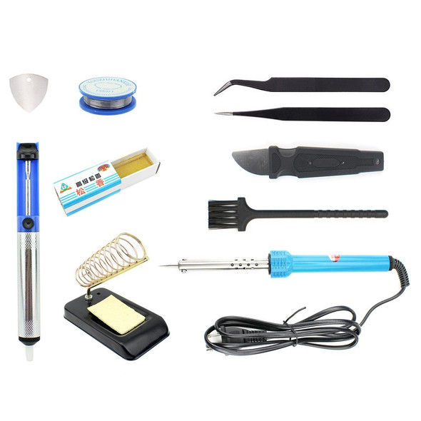 JIAFA JF-8122 11 in 1 60W Soldering Iron Tool Set, Voltage: 110V