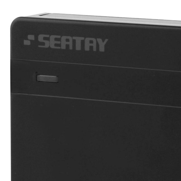 2.5 inch SATA HDD / SSD External Enclosure, Tool Free, USB 3.0 Interface(Black)