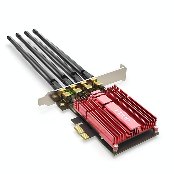 EDUP 9633-800 AC1900Mbps 2.4GHz & 5GHz Dual Band PCI-Express Adapter 4 Antenna External Network Card