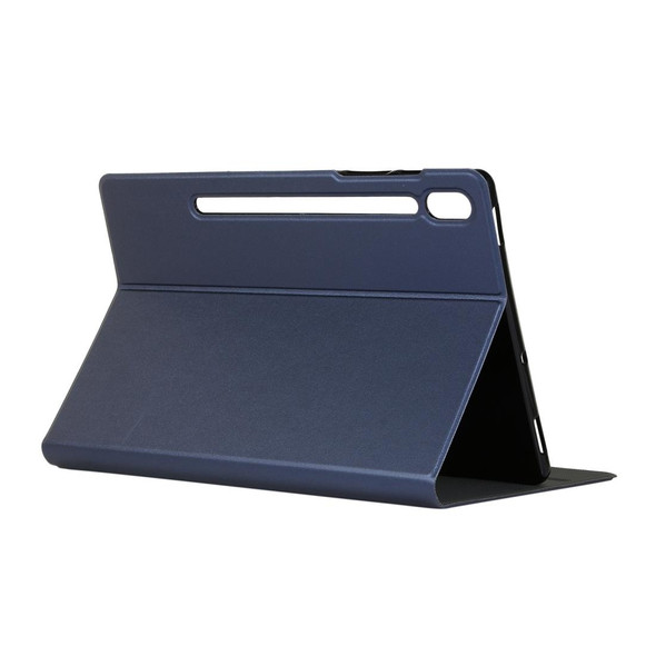 ENKAY Horizontal Flip PU Leatherette Case with Holder for Galaxy Tab S6 10.5 T860 / T865(Dark Blue)