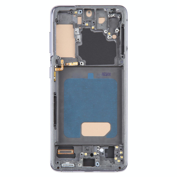 For Samsung Galaxy S21 5G SM-G991 TFT LCD Screen Digitizer Full Assembly with Frame (Grey)