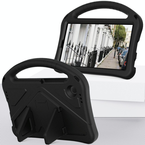 For Samsung Galaxy Tab A9 8.0 2023 EVA Shockproof Tablet Case with Holder(Black)