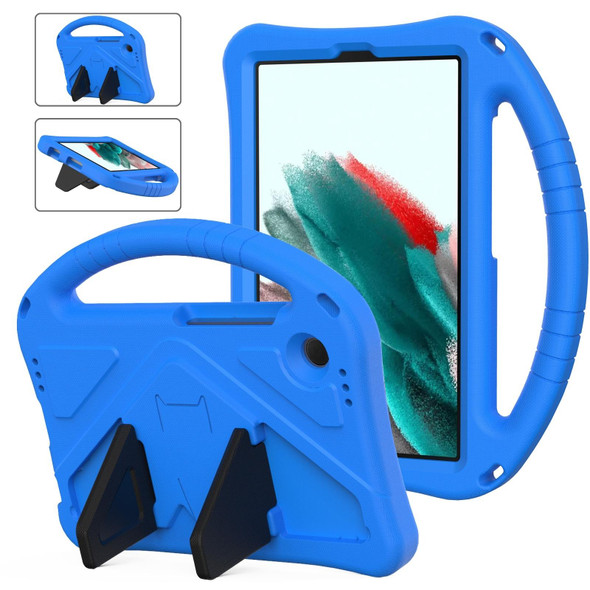 For Samsung Galaxy Tab A9 8.0 2023 EVA Shockproof Tablet Case with Holder(Blue)