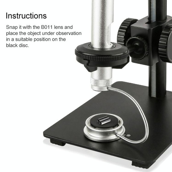 Supereyes DA01 Electronic Microscope Dark Field Light Source for HCB0990