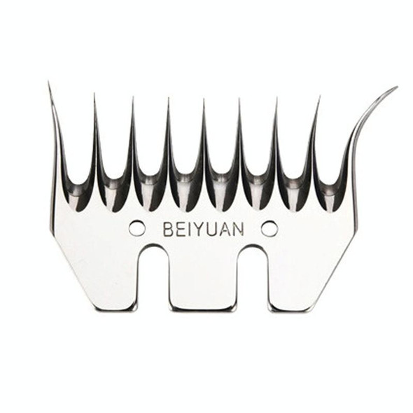 HILDA Power Wool Scissors Blades For Wool Pushers, Specification: 9 Toothed Curved Blade