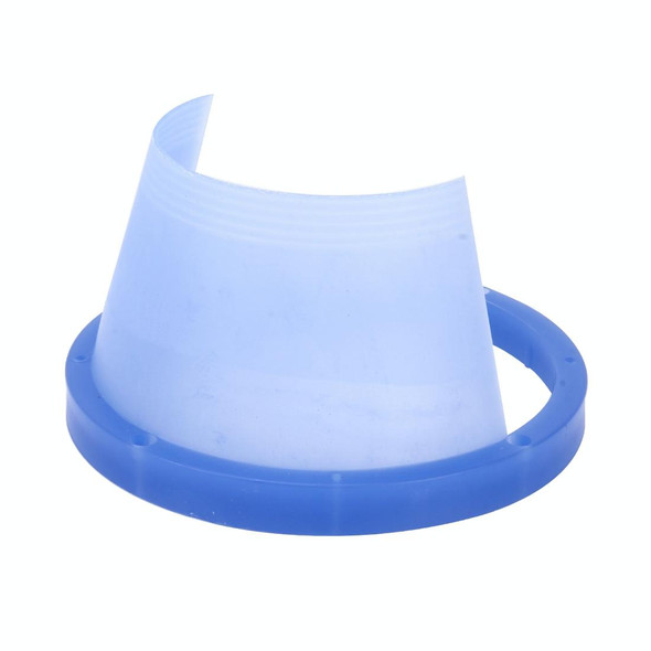 2 PCS 6.5 inch Car Auto Loudspeaker Plastic Waterproof Cover with Protective Cushion Pad, Inner Diameter: 14.5cm(Blue)